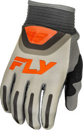 Guantes Fly F-16 Gris/Naranja Niño